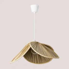 Kilda Hanglamp Ø55 Cm In Bamboe Voor Buitengebruik Natuurlijk - Sklum