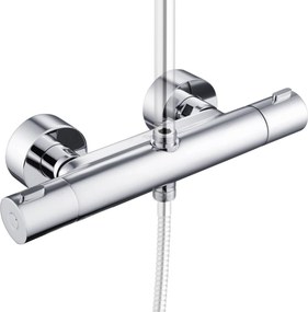 Ben Lavion Reno douche thermostaatkraan t.b.v. Ben Lavion regendoucheset chroom