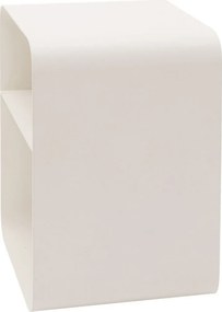 Stalen Bijzettafel Cream - 38 X 33cm.