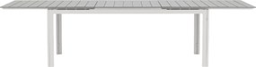 The Outsider Uitschuifbare Tuintafel - Thijs -  230/310cm  - Wit/Grijs - The Outsider