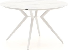 Tuin eettafel Manifesto | Rond | Tuintafel Aluminium | Ø127cm | 4 personen | Kees Smit Tuinmeubelen