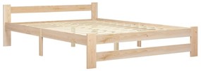 vidaXL Bedframe met 4 lades massief grenenhout 180x200 cm