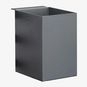 Bestekmand 15x10 Cm Voor Modulaire Buitenkeuken Van Staal Savona Grijs – Grafiet - Sklum