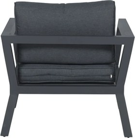 Garden Impressions San Luis loungeset 5-delig - donker grijs