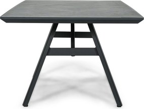 Tuinset 6 personen 230 cm Rope Grijs Coco Antoni/Monza