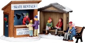 Lemax - 'Skate Rentals, Set Of 3' - Tafelstuk