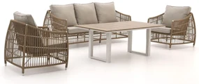 Manifesto Ortello/Fidenza lounge diningset 4-delig 5-zits