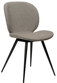 Dan-Form Cloud Design Eetkamerstoel Boucle Grijsbruin