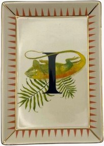 Decoratief dienblad Iguana van Fine Bone China