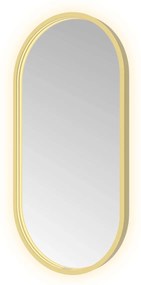 Hotbath &More Oval spiegel ovaal 40x80cm geborsteld messing PVD