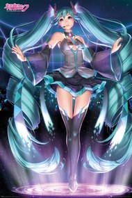 Poster Hatsune Miku - Projection