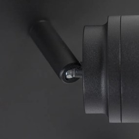 Smart badkamer spot zwart IP44 incl. 3 wifi GU10 - Ducha