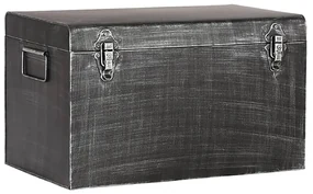 LABEL51 Opbergbox Vintage XL 60x40x35 cm antiekzwart