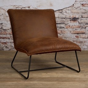 Tower Living Lage Fauteuil Industrieel Cognac Vilar