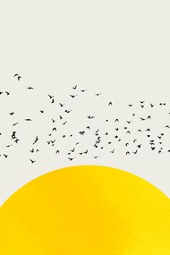 Ilustratie A Thousand Birds, Kubistika, (26.7 x 40 cm)