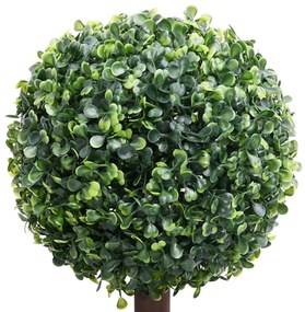 vidaXL Kunstplant met pot buxus bolvorming 118 cm groen