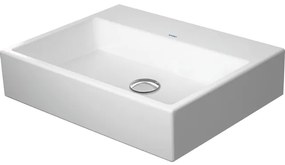 Duravit Vero Air Wastafel - 60x47cm - hangend - zonder kraangat - zonder overloop - geslepen - wit 2350600079