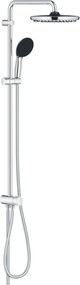 Grohe QuickFix Vitalio Start 250 glijstangset met regendouche en 3 straalsoorten chroom