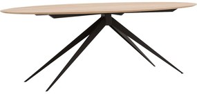 Goossens Excellent Eettafel Uniek, Ovaal 220 x 120 cm