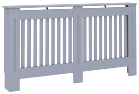 vidaXL Radiatorombouw 152x19x81 cm MDF antraciet