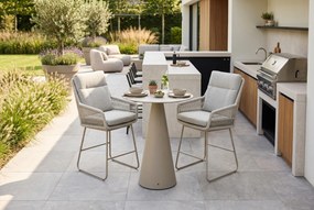 Barset 4 personen 808 cm Rope Zand/Beige Lifestyle Garden Furniture Vicente/Serino