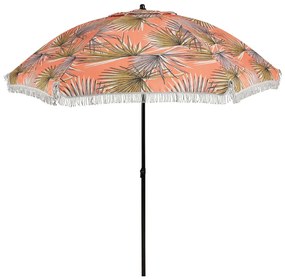 Mood collection parasol Palm leaves oranje - Ø220 cm