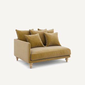 Halve bank in fluweel, Lazare