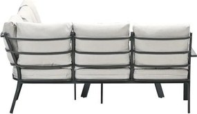 Garden Impressions Senja lounge dining set 3-delig links - desert sand