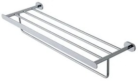 Eastbrook Salerno messing handdoekenrek chroom