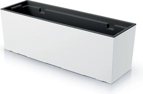 Prosperplast Urbi Case Bloempot Wit - 58 x 18 x 19,5 cm - Inclusief binnenbak