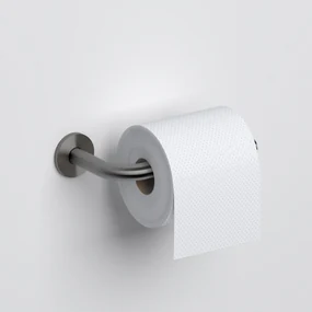 Clou Kaldur toiletrolhouder gunmetal geborsteld