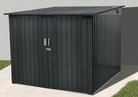 Metalen gereedschapshuis Kansas 2 x 2 m Winkel Boss antraciet