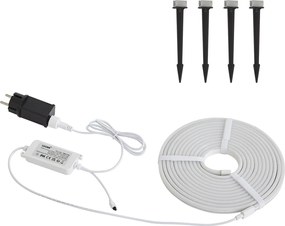 Smart LED strip 5 meter CCT 30W 350 lm 2700 - 6500K IP44 incl. grondpinnen