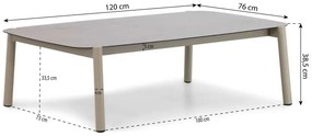 Hoek loungeset 5 personen Rope Grijs  Coco Sevilla