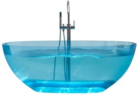 Best Design Color Transpa-Blue vrijstaand bad 170x78 transparant blauw