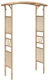 vidaXL Rozenboog 118x40x187 cm bamboe