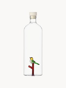 Handgemaakte karaf Bird van borosilicaatglas, 1.1 L