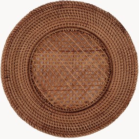 Handgemaakte placemat Classic van rotan
