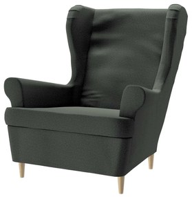 Dekoria IKEA hoes voor Strandmon fauteuil, donkergrijs