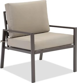 Set van twee Vigo tuinstoelen bruin Garden Point