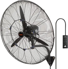 VEVOR Mist Fan, 74,9 cm waterdichte industriële ventilator, 3 snelheden, 9500 CFM, commerciële of residentiële ventilator voor het koelen van magazijnen, kassen en werkplaatsen