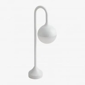 Led-buitenbaken Van Aluminium Uveron Wit - Sklum