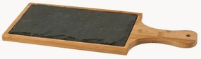 Snijplank Luxury van bamboehout met bord
