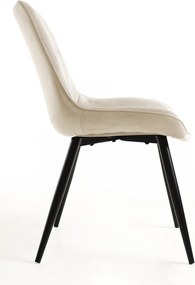 Set 6 Lene Fluwelen Stoelen