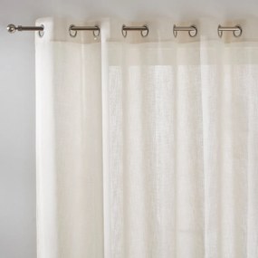 Glasgordijn, grote breedte, met oogjes, Nyong