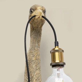 Gouden Reiger Wandlamp