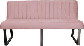 Eetkamerbank - Hengelo - stof Element lichtroze 18 - 220 cm