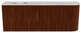 Mondiaz Joya DLux 110cm toiletmeubel ronding rechts ruby met wastafel faye links 1 kraangat glace