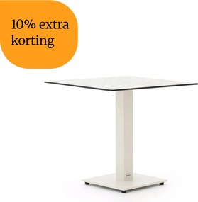 + 10% kassakorting | Tuin eettafel Forza | Vierkant | Tuintafel Kunststof | 80x80cm | 2 personen | Kees Smit Tuinmeubelen