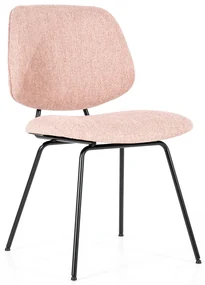 Eleonora Lynn Moderne Eetkamerstoel Roze